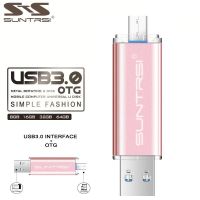 Suntrsi 3.0ไดร์ฟปากกาแท่ง USB 8Gb 16G 32GB 64G ยูเอสบีแฟลชไดร์ฟ128G Pendrive กันน้ำ