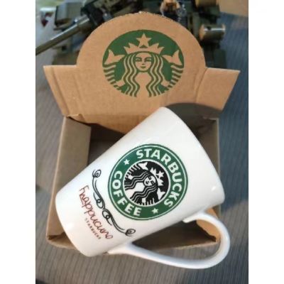 พร้อมส่ง แก้ว ถ้วยกาแฟสตาร์บัค ถ้วยกาแฟร้อน แก้วชงกาแฟ แก้วกาแฟสตาร์บัคส์ แก้วกาแฟ เซรามิค อย่างดี ลายน่ารัก