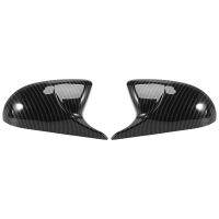 Car Styling Side Rearview Mirror Cover for Mazda 6 2009-2015 Mirror Modified Horns Carbon Fiber Shell Reverse Caps