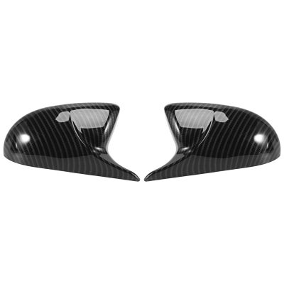 Car Styling Side Rearview Mirror Cover for Mazda 6 2009-2015 Mirror Modified Horns Carbon Fiber Shell Reverse Caps