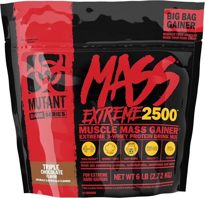 mutant-mass-extreme-gainer-6-lbs-free-shaker-whey-protein-powder-build-muscle-size-and-strength-high-density-clean-calories-gain-weight-and-increase-calorie-intake-เพิ่มน้ำหนัก-เพิ่มกล้ามเนื้อ