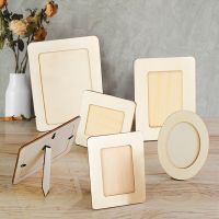 ▲ Unfinished Wooden Photo Frame Home Decor Wedding Baby Birthday Pictures Frames DIY Craft Gifts Painting Picture Frame Art Decor