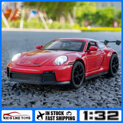 รถบรรทุกโมเดลรถยนต์โลหะหล่อ GT3พอร์ช911สำหรับยานพาหนะ Kids Toys งานอดิเรก