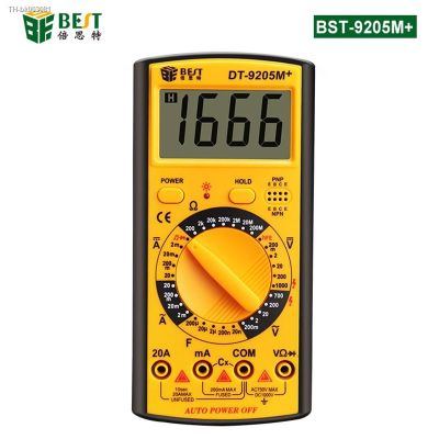 ♘♕ BEST 9205M Professional LCD Digital Multimeter Voltmeter Ohmmeter Ammeter Tester With buzzer Tester Meter VS DT830B RM101 DT9205