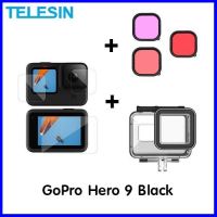 ร้านแนะนำGoPro 11 / 10 / 9 Telesin Waterproof Case + 3 Red Filters + Flim Protector เคสกันน้ำ + ฟิลเตอร์ + ฟิล์มกระจก ใครยังไม่ลอง ถือว่าพลาดมาก !!