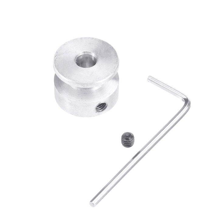 4-5-6-8-10mm-pulley-20mm-aluminum-alloy-single-groove-fixed-bore-pulley-wheel-for-motor-shaft-6mm-beltadhesives-tape