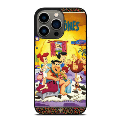 The Flintstones Cartoon Phone Case for iPhone 14 Pro Max / iPhone 13 Pro Max / iPhone 12 Pro Max / XS Max / Samsung Galaxy Note 10 Plus / S22 Ultra / S21 Plus Anti-fall Protective Case Cover 200