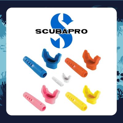 Scubapro Mouthpiece &amp; Hose protector kit scuba diving regulator BLUE / ORANGE / YELLOW / PINK / WHITE