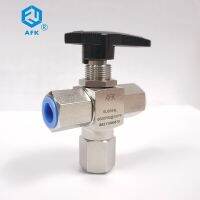 3 Way Ball Valve Stainless Steel 316 1/4 3/8 1/2NPT female For Gas 3000PSI