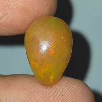 พลอย โอปอล เอธิโอเปีย ธรรมชาติ แท้ ( Natural Opal Ethiopia ) หนัก 6.07 กะรัต