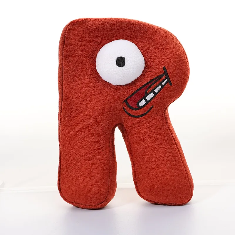 LZ】✵ Alphabet Lore Plush Toys for Children Carta Inglesa bichos