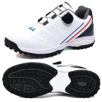 Men Golf Shoes Professional Golfer Sport Sneakers Mens Athletics Golf Turf Sneakers Grass Golfing Shoes Male Walking Sneakers