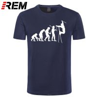 Cross-country Ski Evolution Funny Nordic Skiing T-shirt 2023 Top Quality Tees Summer Mens Fashion T Shirt Cheap Wholesale  NR12