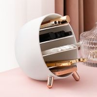 【YD】 1PC Pink/White Makeup Organizer Adjustable Storage Eyebrow Eyeliner Display Holder