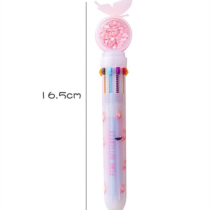 ปากกาโรลเลอร์บอล-bqgbg63511น่ารัก10สีปากกาลูกลื่นนางเงือกสัตว์ปากกาโรลเลอร์บอลแบบเติมสีสันสดใส