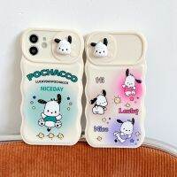 ตัวการ์ตูนน่ารัก Pochacco กับ Pochacco 3D เคสโทรศัพท์มือถือกล้องสำหรับ iPhone 14 Pro Max Plus กันกระแทกปกหลังโทรศัพท์แบบนิ่มสำหรับ iPhone 13 Pro Max Pochacco เคสสำหรับ Apple 11 XR X เคสห่อหุ้ม