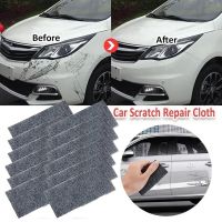 hot【DT】 6Pcs Car Paint Scratch Repair Anti-Scratch Removal Cleaning Material Rags Accessories