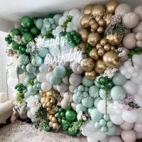Dark Green Balloons Jungle Theme Party Supplies Kids Party Favors Boys Birthday Party Baby Shower Decoration Colorful Balloon