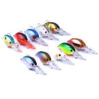 Litake 9ซม. เหยื่อตกปลา Crankbait Floating Wobblers ตะขอเหยื่อแท็กเกิลเหยื่อแข็ง