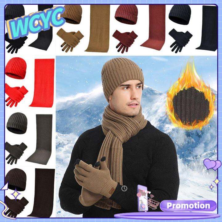 Hat, Scarf and Glove Set - None 