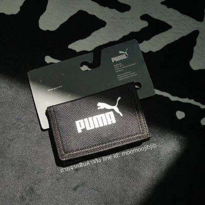 3 พับเล็ก PUMA BASIC WALLET เรียบง่าย ปักโลโก้