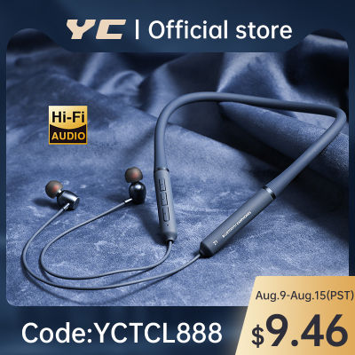 YC TWS Z1 Bluetooth Earphone Wireless Earbuds Magnetic Neckband headphone Waterproof Sport Headset with Mic Noise Cancelling