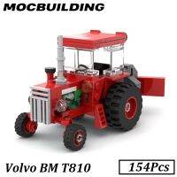 ☃ jiozpdn055186 T810 Harvester Blocks Tractor Car Tijolos de veículos Brinquedos construção educativos clássicos para crianças