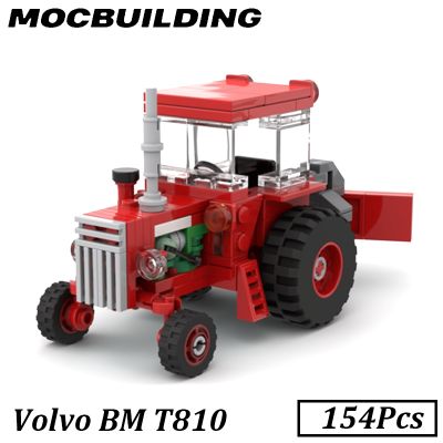 ☃ jiozpdn055186 T810 Harvester Blocks Tractor Car Tijolos de veículos Brinquedos construção educativos clássicos para crianças