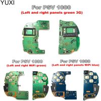 YUXI แป้นพิมพ์ซ้ายขวาแผงกระดุมวงจร PCB สำหรับ PSV PS VITA 1000 PSVITA Wifi 3G เวอร์ชั่นดั้งเดิม