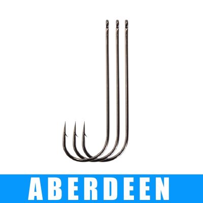 【CW】 1pack 5-9pcs ABERDEEN Fishing With 4/0-10  Carbon Barbed Fishhook Jig Carp Worm