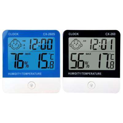 Digital Hygrometer Indoor Thermometer Room Thermometer Humidity Monitor Intelligent Digital Thermometer with Large LCD Display and Eye Protection Backlight for Indoor/Outdoor ingenious