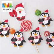 MMLUCK Penguin 50 Cái lốc Quà Tặng Giáng Sinh Ông Già Noel Người Tuyết Thẻ
