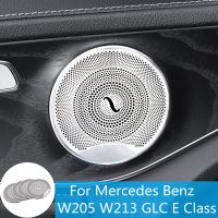 E200ขึ้นรูปภายในรถ Mercedes Benz E350 E300 E220 W213 C180 C200 C220 W205ลำโพงเครื่องเสียงประตู GLC ฝาครอบ