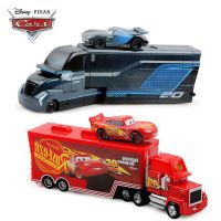 ✖¥ เคย Disney Pixar XULONGBIN รถของเล่น Lightning McQueen King Dinoco Jackson Storm Mack ลุงรถบรรทุก1:55รถโมเดล Diecast สำหรับของขวัญเด็ก