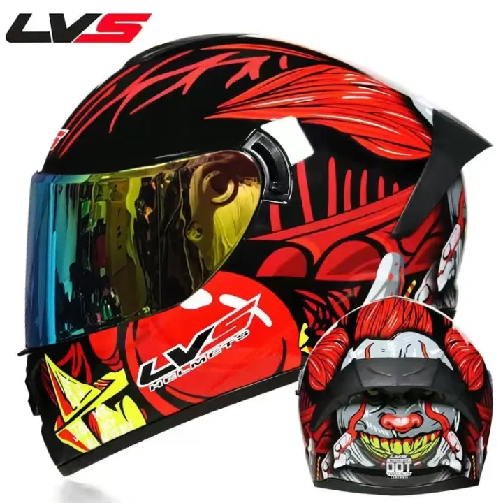 WA4tpdIW 【COD ICC】Helmet Full Face Helmet helmet for Motorcycle Helmet