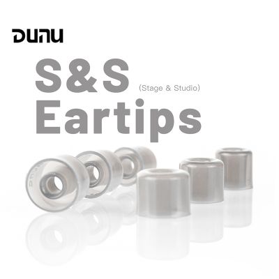 DUNU S & S (เวทีและสตูดิโอ) ซิลิโคนปลายหู/L/M/S/ (3คู่) สำหรับ Dunu Kima Titan S เคสซิลิโคนหูฟัง