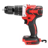 3 In 1 Brushless Electric Screwdriver Drill 20+3 Torque 13mm Cordless Impact Drill Hammer with LED Light for Makita 18V Battery