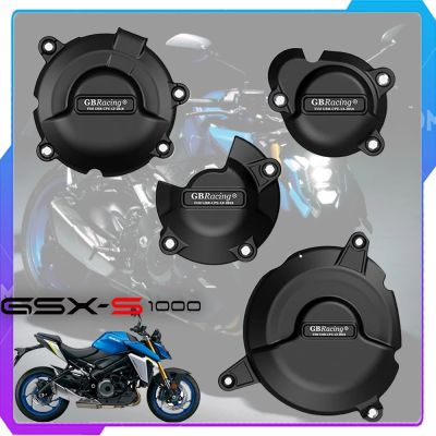 GSX-S1000 GSX-S1000F รถจักรยานยนต์ฝาครอบเครื่องยนต์กรณีการป้องกัน GB แข่งสำหรับซูซูกิ GSX-S1000 GSX-S1000F GSX-S1000 GT KATANA