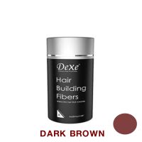 (dark brown)  Dexe hair building fibers ไฟเบอร์ เพิ่มผมหนา ไฟเบอร์ ปิดผมบาง (สีน้ำตาลเข้ม) ขนาด 22 กรัม (1ชิ้น)