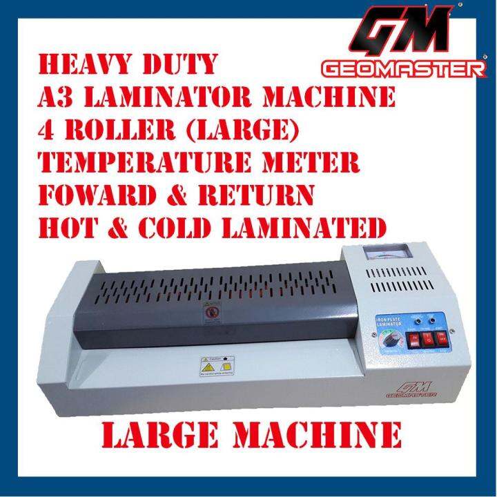 A3 Laminator Machine Laminate Mesin Laminate Large Machine Lazada