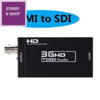 EORRON ตัวแปลงสัญญาณ ตัวแปลง3G HDMI เป็น SDI หัวแปลงสัญญาณ HDMI ไปยัง SDI อะแดปเตอร์3G HDMI เป็น SDI ใช้งานง่ายๆ เอาต์พุตการซิงโครไนซ์ภาพ ตัวแปลงวิดีโอ HD 3G สำหรับ hdtv/ ทีวี/โปรเจคเตอร์/จอภาพ