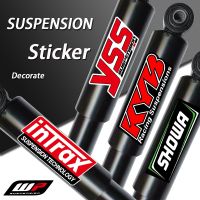 Reflective Suspension Sticker Decorate Motorcycle Fork Accessories Decals For KYB Wp Showa Bitubo Intrax Yss Decals  Emblems