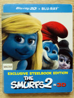 The Smurfs 2 เสมิร์ฟ 2 กล่องเหล็ก Blu-ray บลูเรย์ แผ่นแท้ ซับไทย เสียงไทย