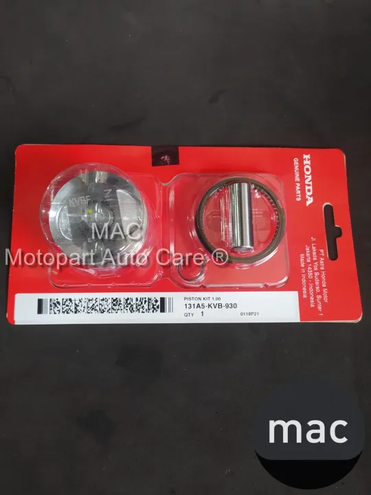 Seher Piston Kit Vario 110 Karbu OS 100 Ori AHM 131A5KVB930 Lazada