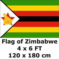 Zimbabwe Flag 120 x 180 cm 100D Polyester Large Big Zimbabwean Flags And Banners National Flag Country Banner