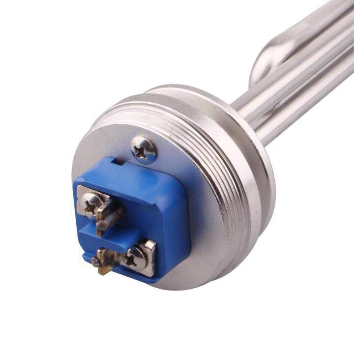 Elemento Riscaldante Pieghevole DERNORD 240V 3000W In Acciaio Inox - Filetto BSP Da 1 Pollice