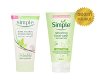 Simple Facial Wash Moisturising, Refreshing, Micellar 150ml อันดับ 1 จากอังกฤษ ของแท้ 100% ผิวแพ้ง่าย