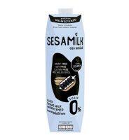 Sesamilk เซซาร์มิลค์ นมงาดำ สูตรไม่มีน้ำตาล 1000ml.