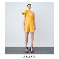 [asava ss22] Pleated high-waist shorts กางเกงผู้หญิง อาซาว่า ขาสั้น ทรงคูลอต แต่งจีบหน้า