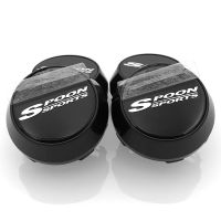 CarDIY (4PCS) 60mm Spoon Sports Wheel Center Cap Rim Hub Cap Dustproof Cover